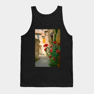 A Lane With Roses in France Tank Top